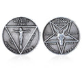 Lucifer Morningstar Satanic Pentecost Cosplay Coin