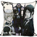 Black Butler Halloween Decorative Pillow