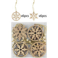 Christmas Wooden Tree Pendants