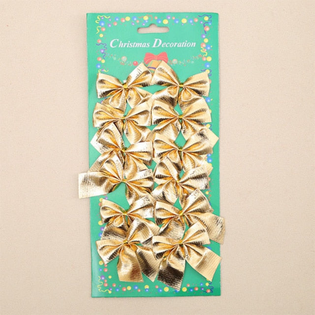 Butterfly Bow Hanging Christmas Decoration