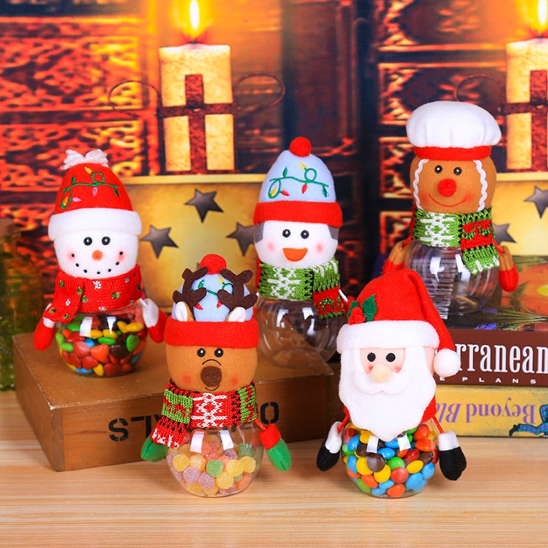 Christmas Santa Candy & Treat Jars