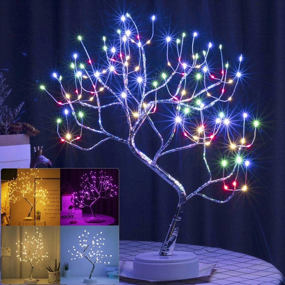 Touch Switch LED Tabletop Tree Light