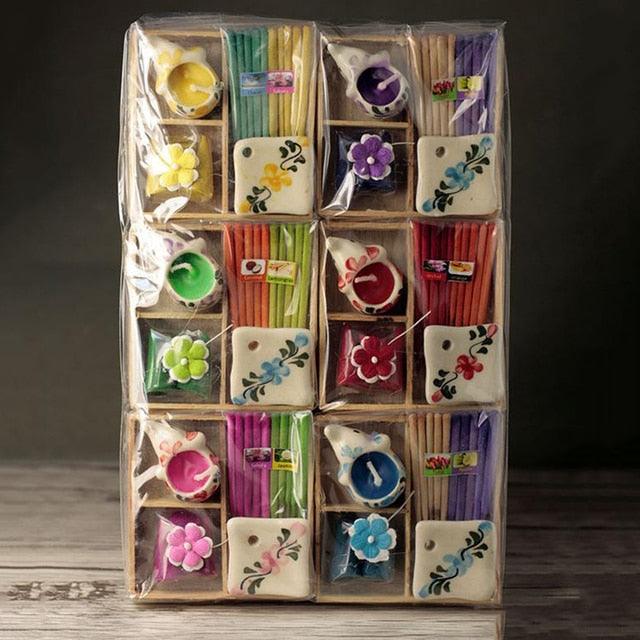 Thai Aromatherapy Plant Candles