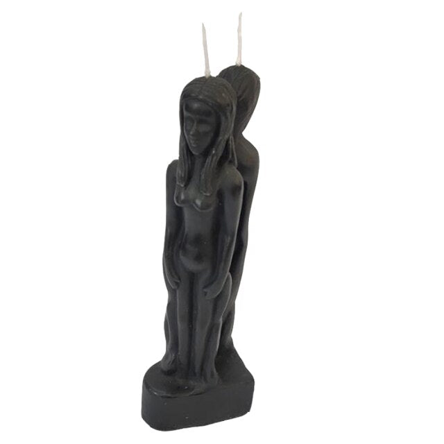 Romantic Handmade Humanoid Couple Candle