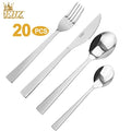 Stainless Steel Tableware Knife Silver Dinnerware Mirror