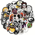 Horror Pumpkin Sticker For Christmas