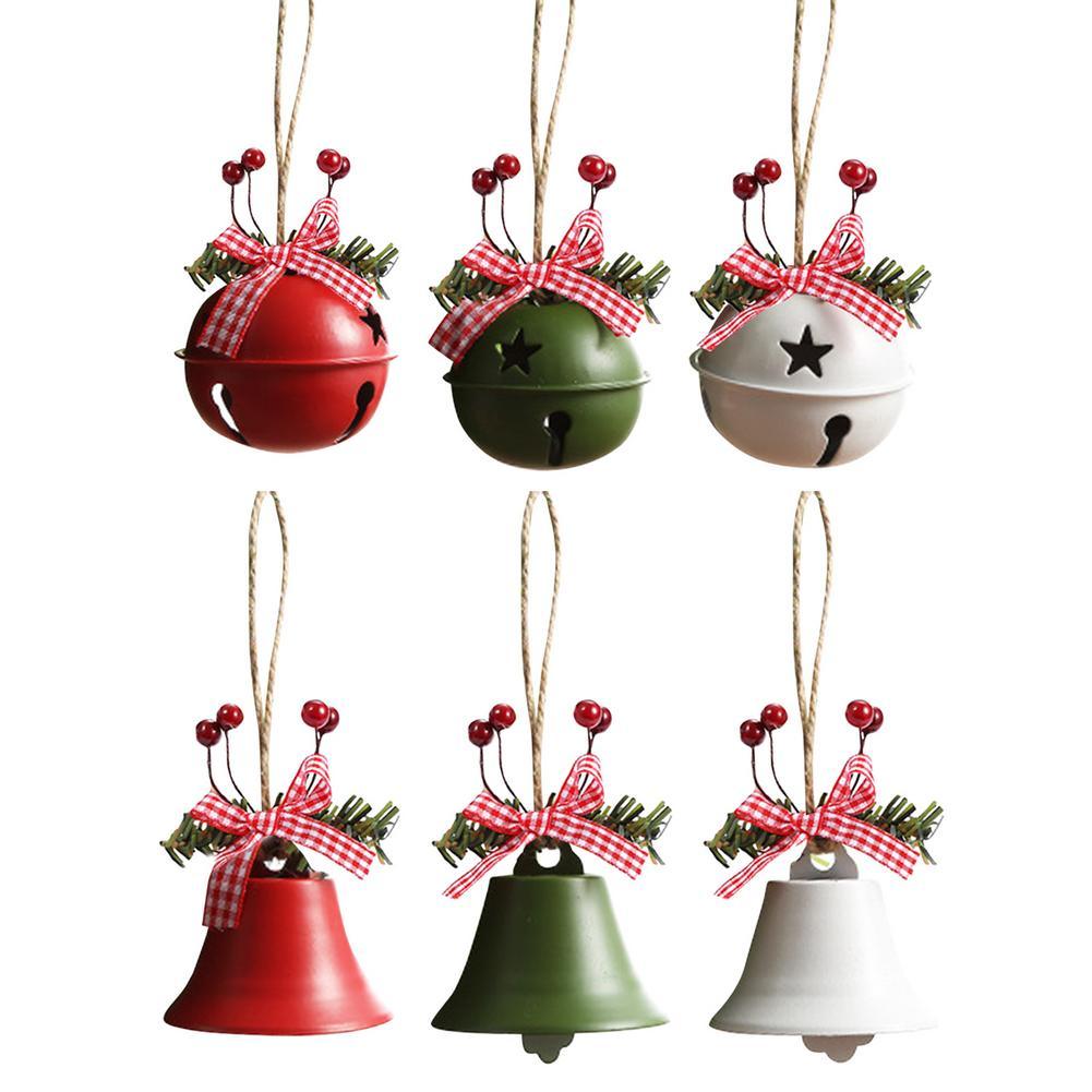 Metal Christmas Jingle Bell Ornaments