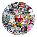 Skeleton Halloween Horror Skull Stickers For Notebook
