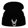 Venom Printed Winter Knitted Beanie
