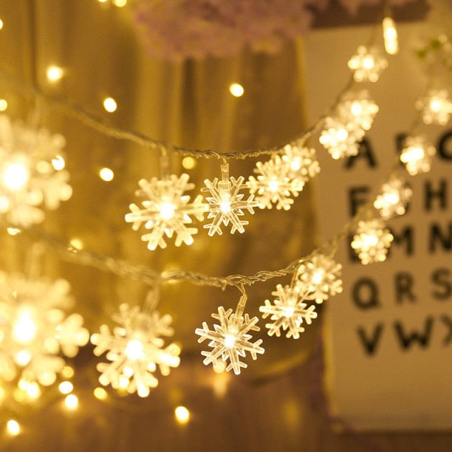 Love Cotton Light String Christmas Decoration Lighting