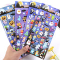 Cute Pumpkin PVC Bubble Holiday Sticker
