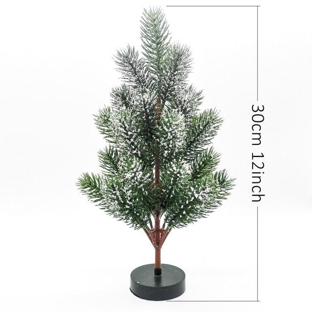Shiny Mini Artificial Christmas Tree Desktop Decoration