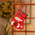 Mini Santa, Snowman, Bear & Deer Christmas Stockings