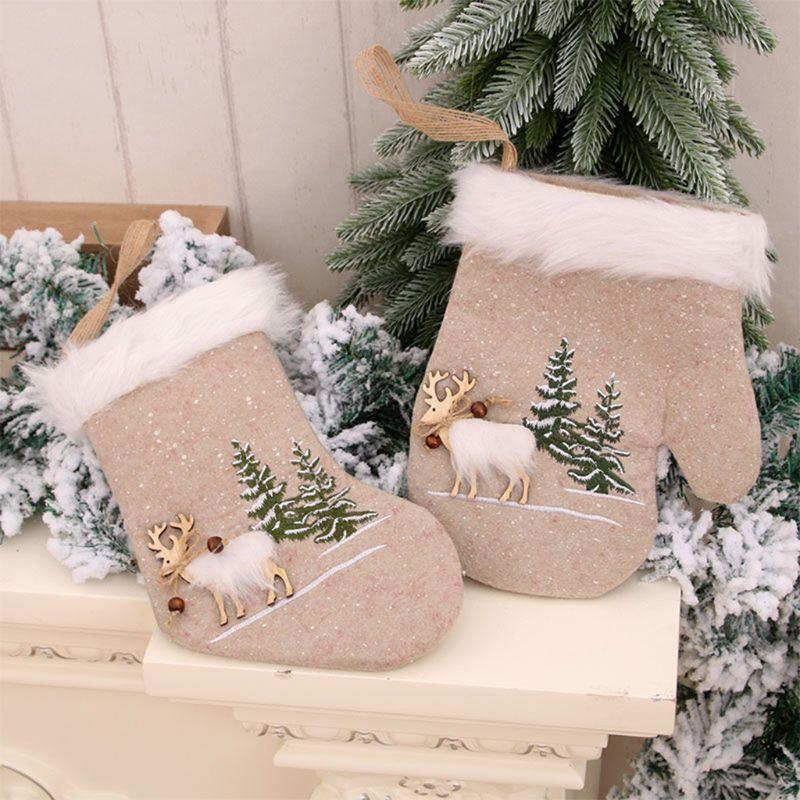 Santa Christmas Stockings, 2 Designs