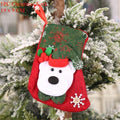 Plush Christmas Stockings, 4 Designs