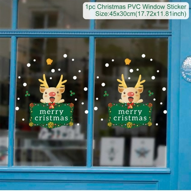 Christmas Wall Window Stickers