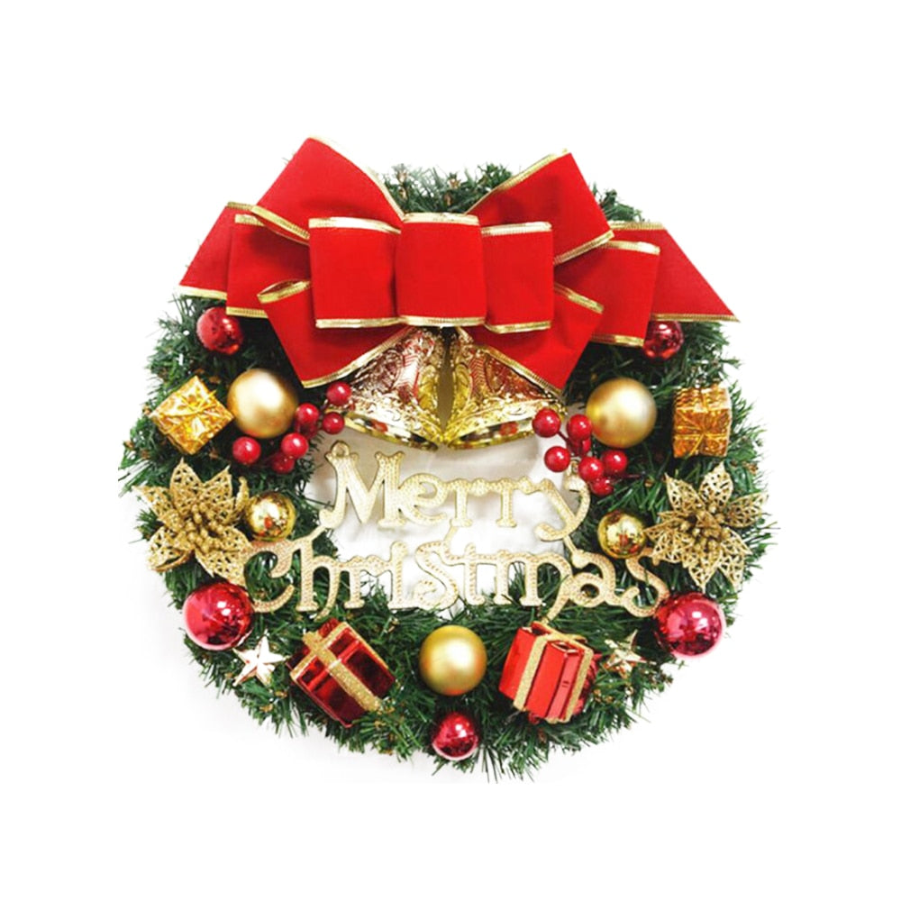 Christmas Wreath Pendant For Front Door