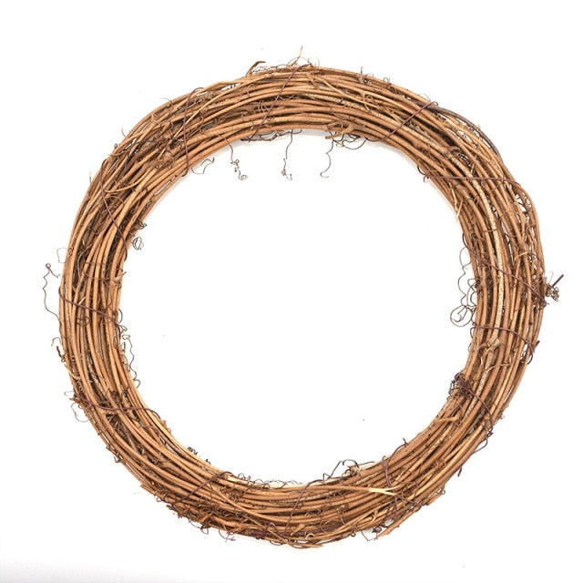 Floral Rattan Frames For Christmas Wreath