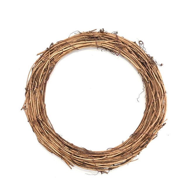 Floral Rattan Frames For Christmas Wreath
