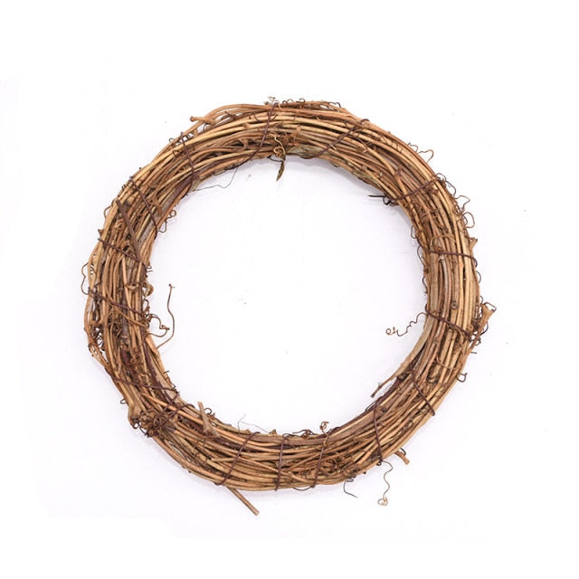 Floral Rattan Frames For Christmas Wreath