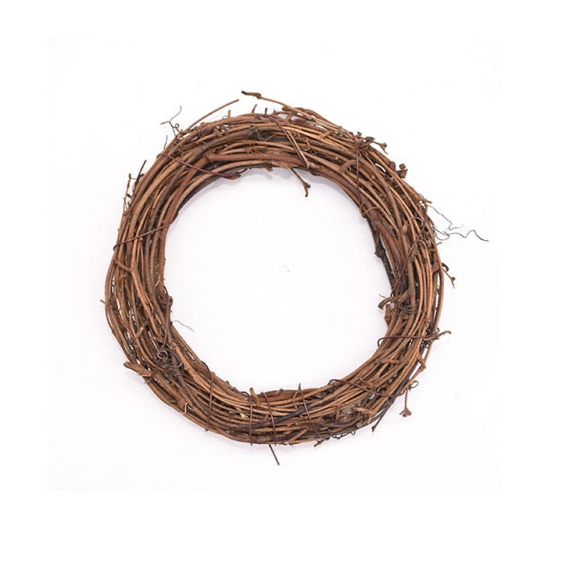 Floral Rattan Frames For Christmas Wreath