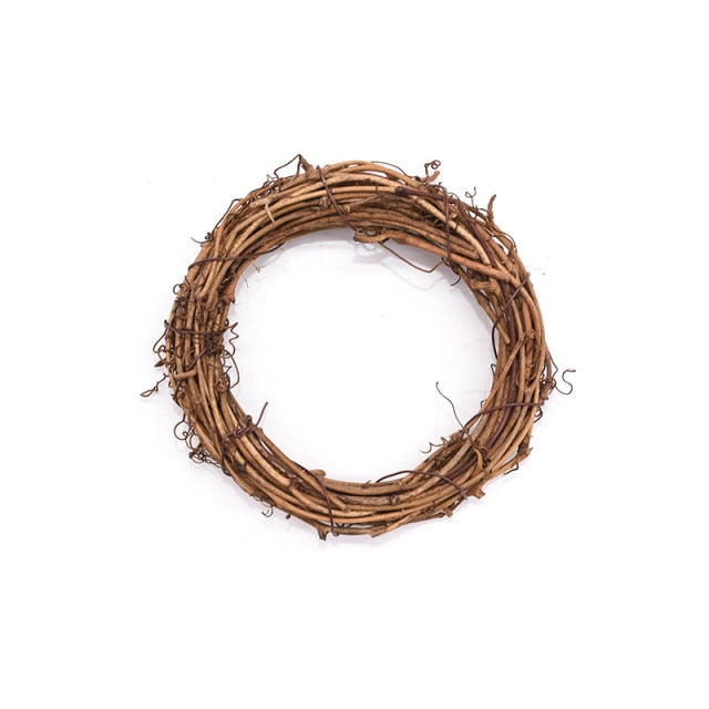 Floral Rattan Frames For Christmas Wreath
