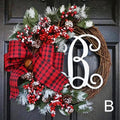 Creative Christmas Door Wreath