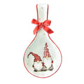 Nordic rectangular Christmas Gift ceramic flat plate