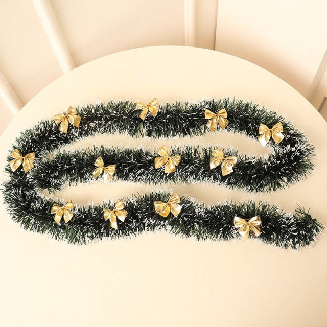 Natural Rattan Pine Garland For Wreath