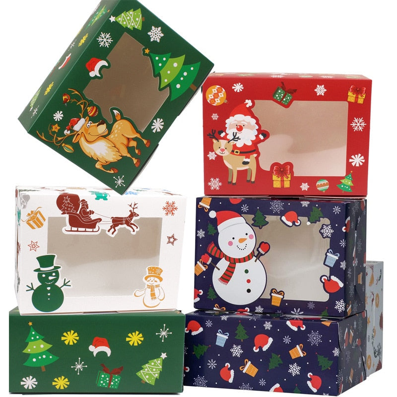 Kraft Paper Candy Gift Boxes
