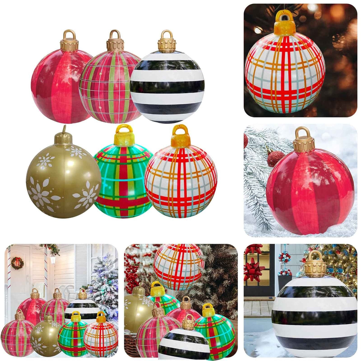 Xmas Balloon Christmas Ball Pendant