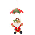 Snowman Xmas Hanging Ornament Parachute Pendant