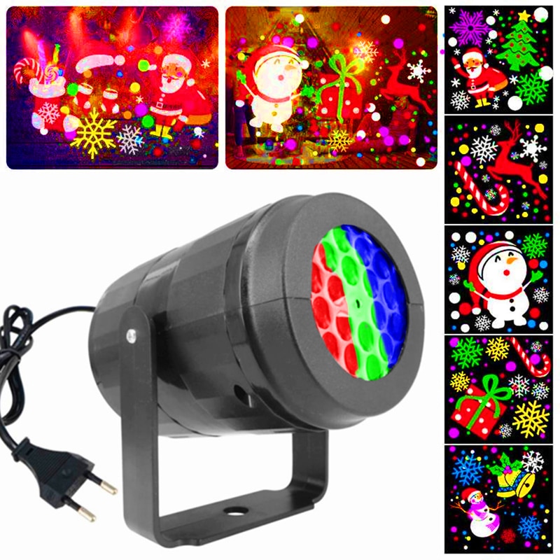 Rotating Theme Projector For Christmas