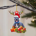 Cute Dog Drop Ornament Christmas Tree Puppy Pendant