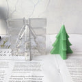 DIY 3D Christmas Tree Plastic Acrylic Candle Making Mold