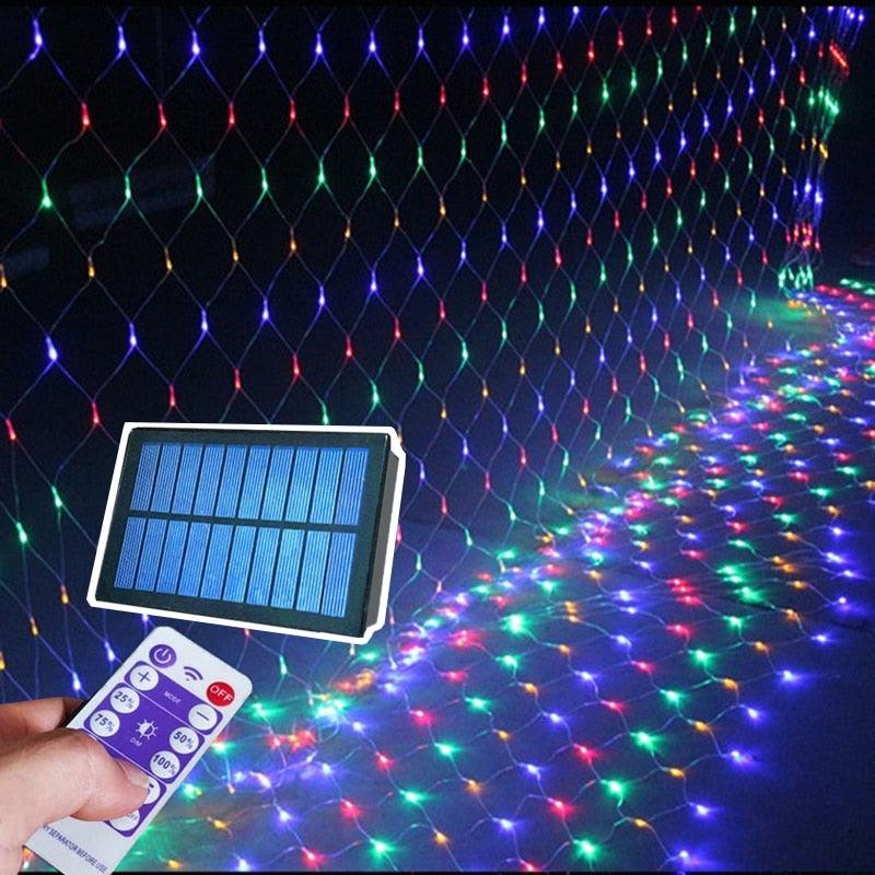 Solar Powered String Lights For Christmas