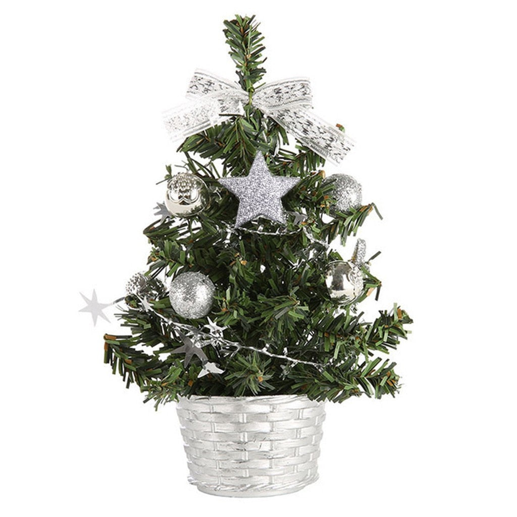 Christmas Tree Decor Artificial Desktop Mini