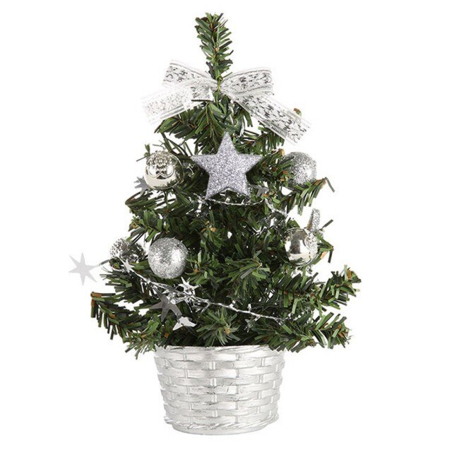 Christmas Tree Decor Artificial Desktop Mini