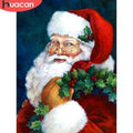 DIY 5d Diamond Painting Santa Claus Handmade Gift Full Square/Round Craft