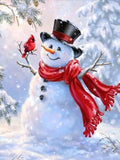 Cross Stitch Full Round Drill Santa Claus Mosaic Diamond Embroidery Painting