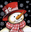 Cartoon Snowman Diamond Painting, DIY Craft Kit, Easy & Relaxing Art for All Ages