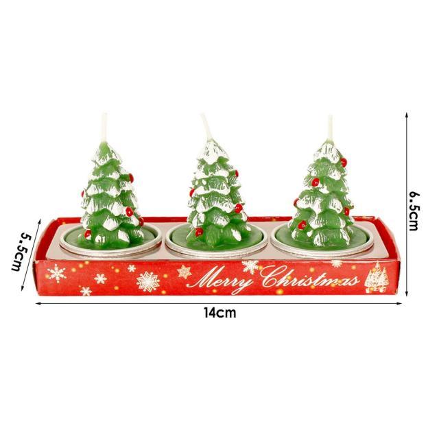 Christmas Pinecone & Santa Tealight Candles