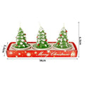 Christmas Pinecone & Santa Tealight Candles