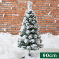 Christmas Tree PVC Artificial Snow Flocking Decor