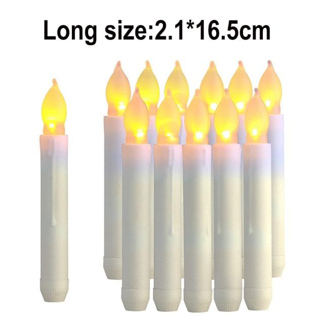 LED Flameless Holiday Candle Lights