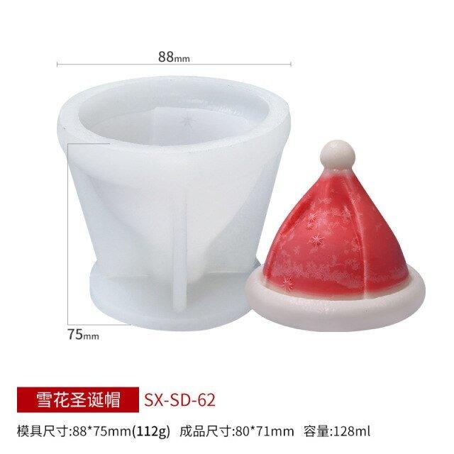 Premium Silicone Candle Molds for DIY Candlemaking & Gifts