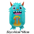 Cartoon Alien Foil Monster Helium Balloon