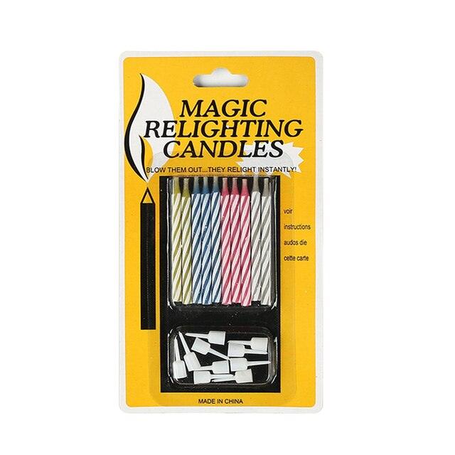Relighting Birthday Candle Set