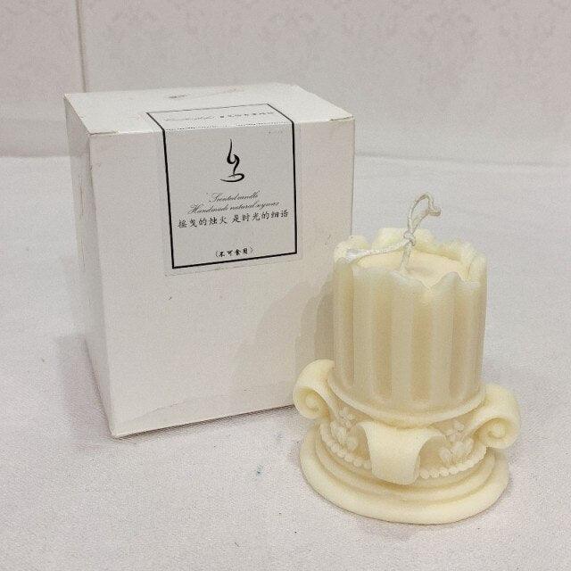 Retro Roman Pillars Candle Scented Candles