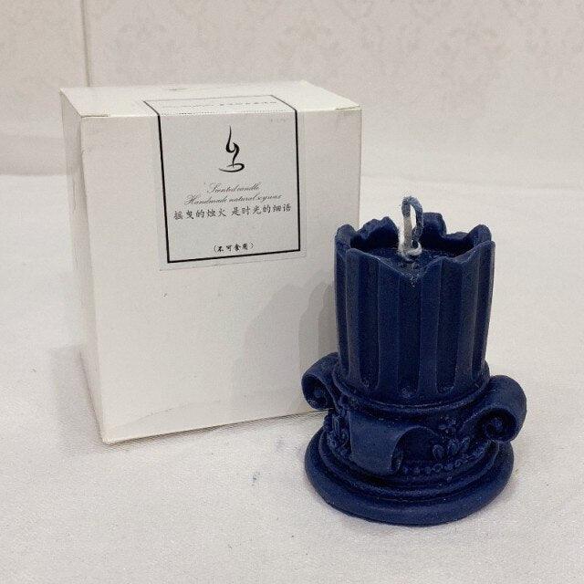 Retro Roman Pillars Candle Scented Candles